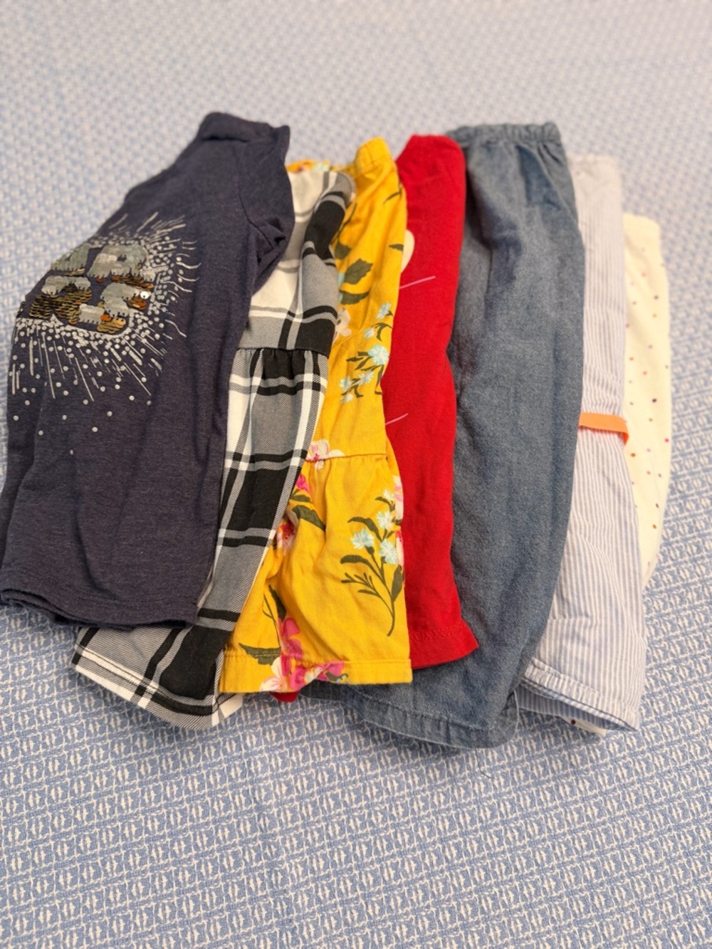 Girls Mixed Tops  Bundle - 7 tops